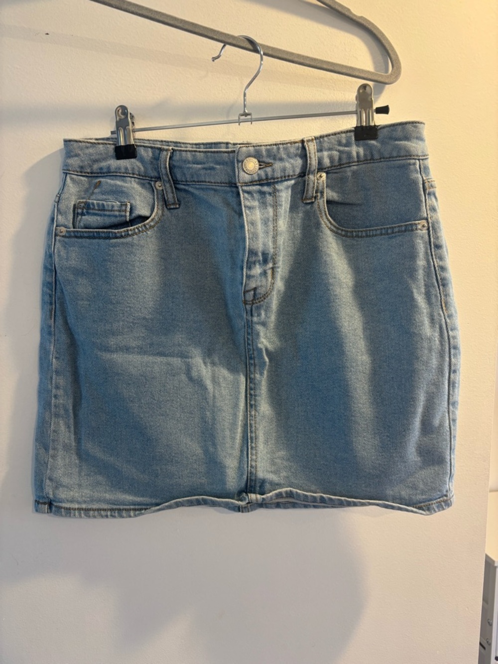 Mossimo Supply Co. Light Blue Denim Skirt